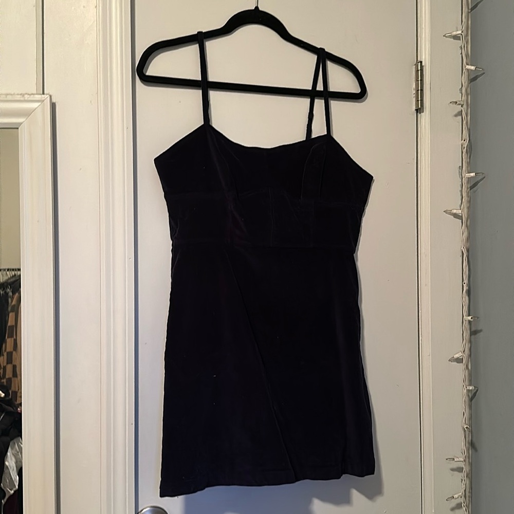 Urban Outfitters After All Corduroy Bustier Dress